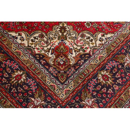 Tappeto Tabriz Persia marrone beige 202x303