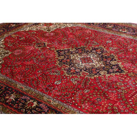 Tappeto Tabriz Persia marrone beige 202x303