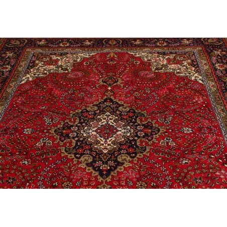 Tappeto Tabriz Persia marrone beige 202x303