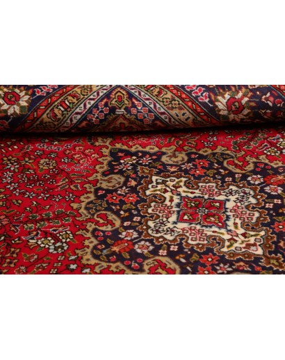 Tappeto Tabriz Persia marrone beige 202x303