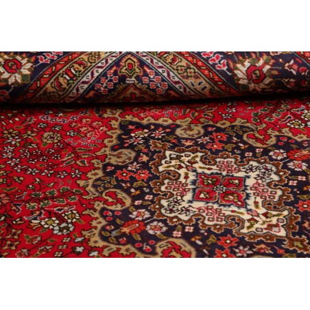 Tappeto Tabriz Persia marrone beige 202x303