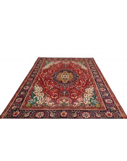 Tappeto Tabriz Persia marrone grigio 205x280
