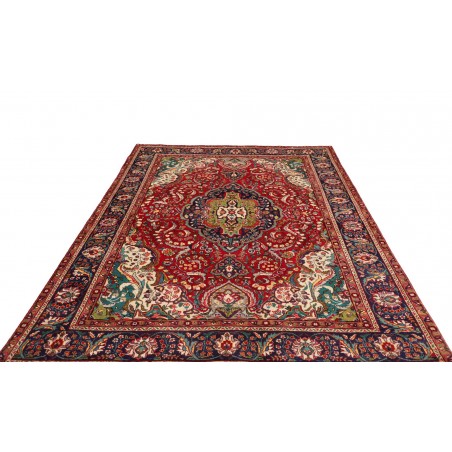 Tappeto Tabriz Persia marrone grigio 205x280