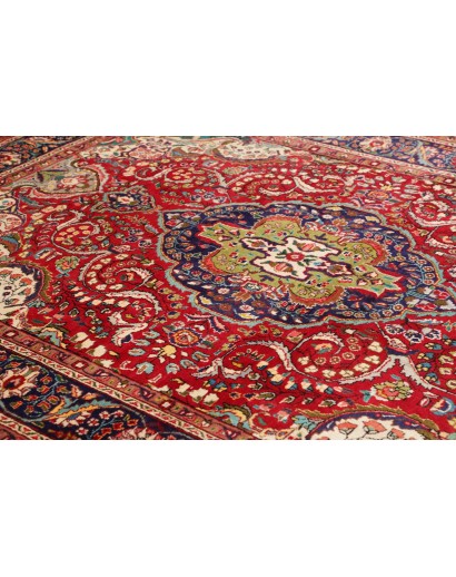 Tappeto Tabriz Persia marrone grigio 205x280