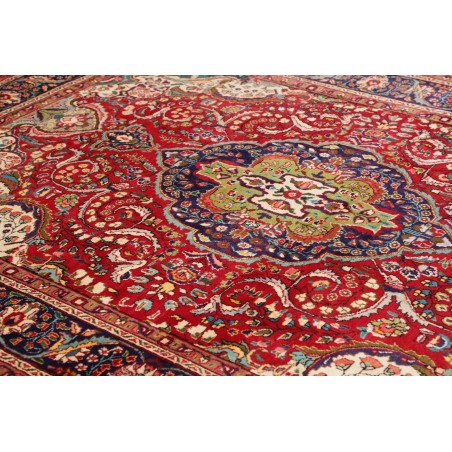 Tappeto Tabriz Persia marrone grigio 205x280