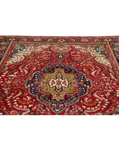 Tappeto Tabriz Persia marrone grigio 205x280