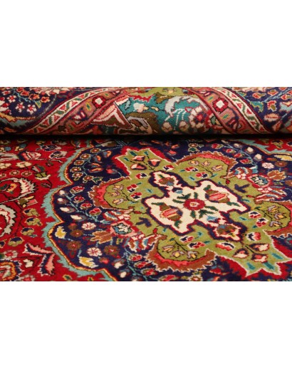 Tappeto Tabriz Persia marrone grigio 205x280