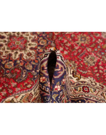 Tappeto Tabriz Persia marrone rosso 200x305