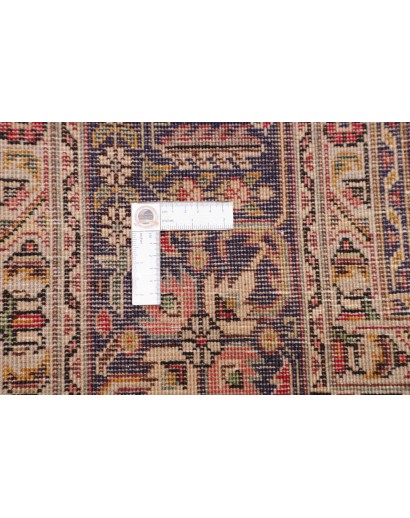 Tappeto Tabriz Persia marrone rosso 200x305