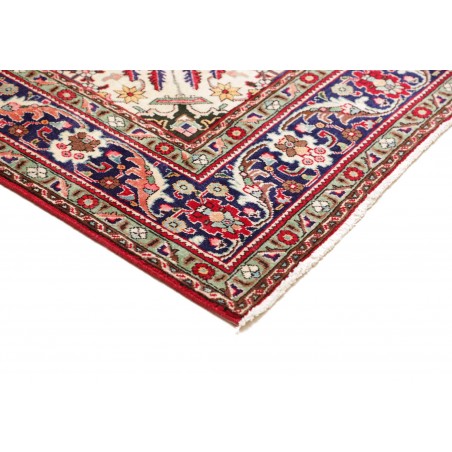 Tappeto Tabriz Persia marrone giallo 200x300