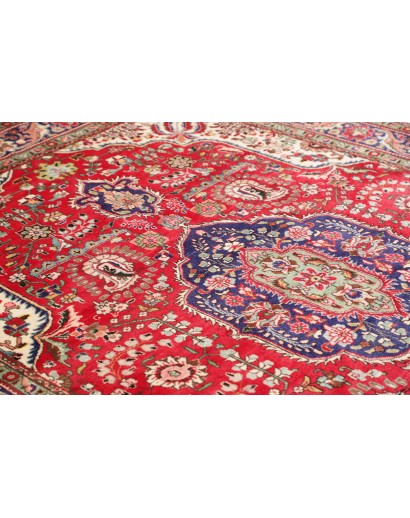 Tappeto Tabriz Persia marrone giallo 200x300