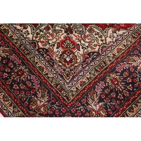 Tappeto Tabriz Persia marrone grigio 202x300
