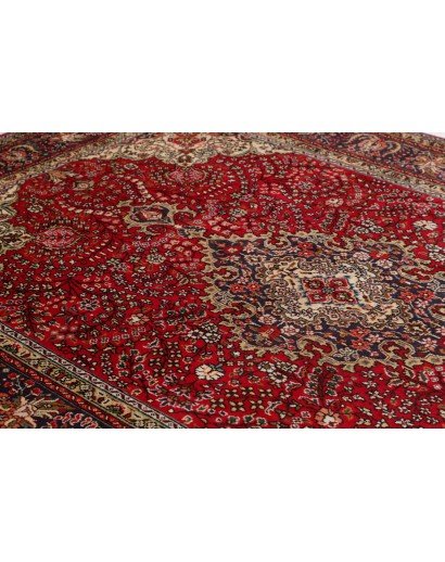 Tappeto Tabriz Persia marrone grigio 202x300