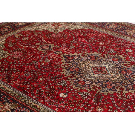Tappeto Tabriz Persia marrone grigio 202x300