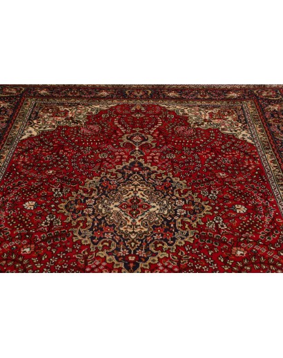 Tappeto Tabriz Persia marrone grigio 202x300