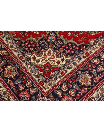 Tappeto Tabriz Persia marrone grigio 200x300