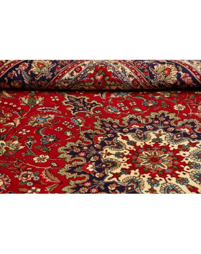 Tappeto Tabriz Persia marrone grigio 200x300