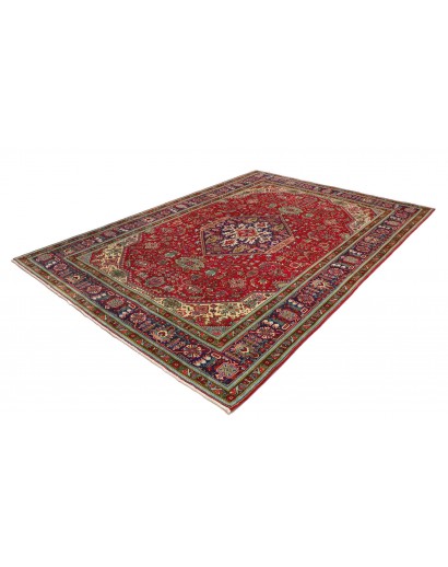 Tappeto Tabriz Persia marrone grigio 208x290