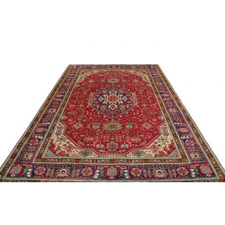 Tappeto Tabriz Persia marrone grigio 208x290