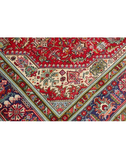 Tappeto Tabriz Persia marrone grigio 208x290