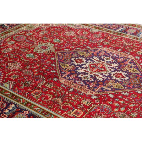 Tappeto Tabriz Persia marrone grigio 208x290