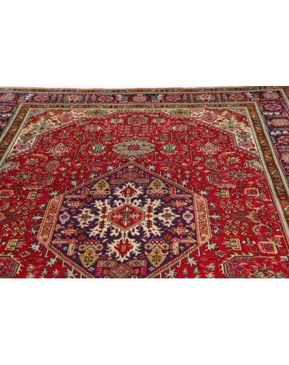 Tappeto Tabriz Persia marrone grigio 208x290