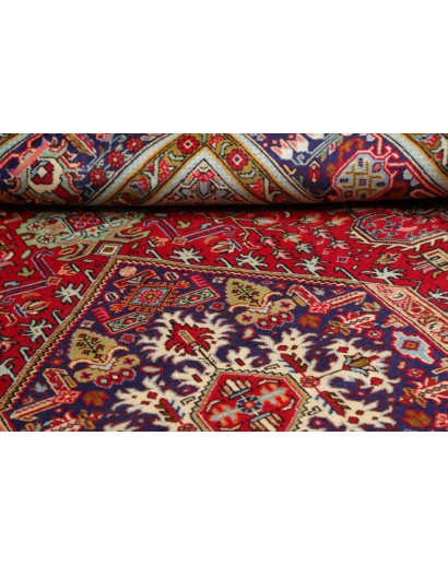 Tappeto Tabriz Persia marrone grigio 208x290