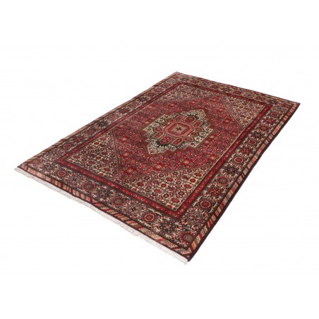 Tappeto Zandjan Persia verde marrone 126x190