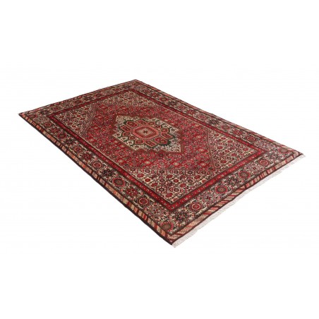 Tappeto Zandjan Persia verde marrone 126x190