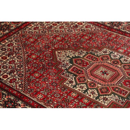 Tappeto Zandjan Persia verde marrone 126x190