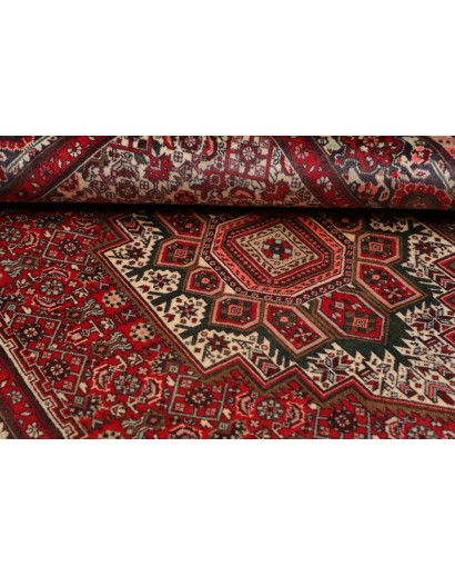 Tappeto Zandjan Persia verde marrone 126x190