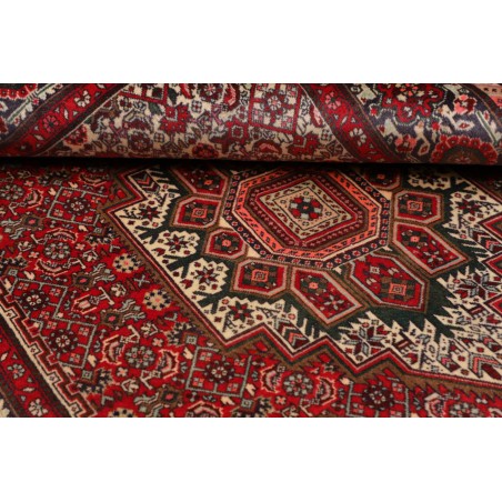 Tappeto Zandjan Persia verde marrone 126x190