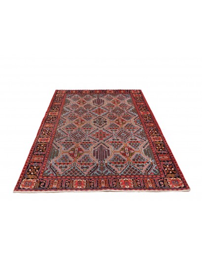 Tappeto Zandjan Persia verde marrone 137x205