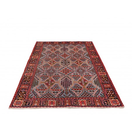 Tappeto Zandjan Persia verde marrone 137x205