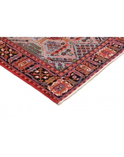 Tappeto Zandjan Persia verde marrone 137x205