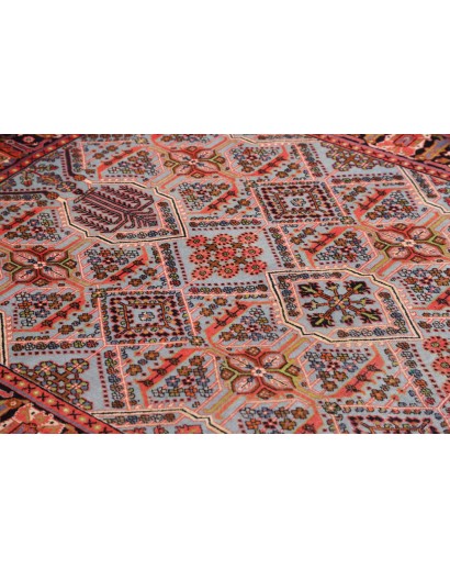 Tappeto Zandjan Persia verde marrone 137x205