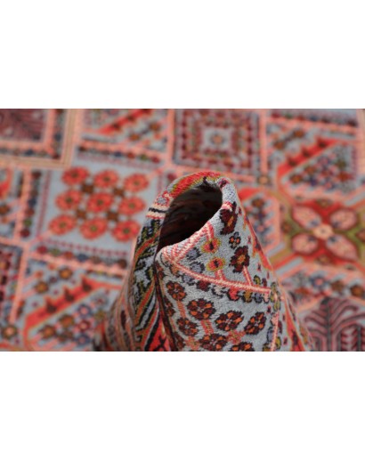 Tappeto Zandjan Persia verde marrone 137x205