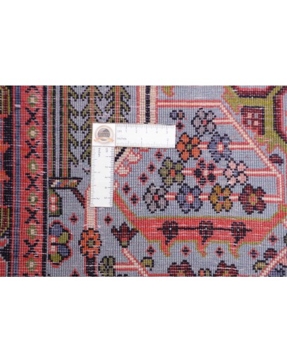 Tappeto Zandjan Persia verde marrone 137x205