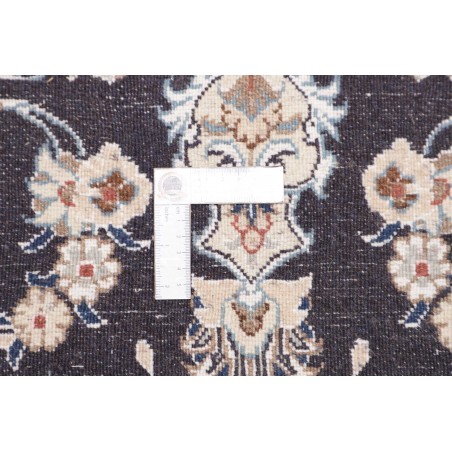 Tappeto Nain Kashmar Persia grigio azzurro 80x287