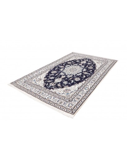 Tappeto Nain Kashmar Persia grigio 162x248