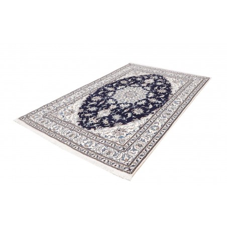 Tappeto Nain Kashmar Persia grigio 162x248