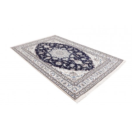 Tappeto Nain Kashmar Persia grigio 162x248