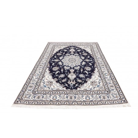 Tappeto Nain Kashmar Persia grigio 162x248
