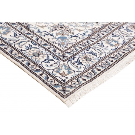 Tappeto Nain Kashmar Persia grigio 162x248