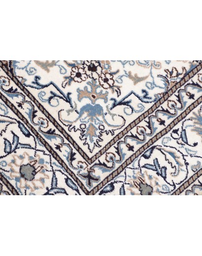 Tappeto Nain Kashmar Persia grigio 162x248