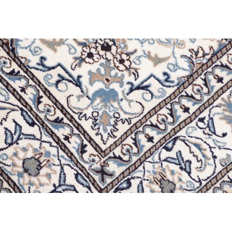 Tappeto Nain Kashmar Persia grigio 162x248