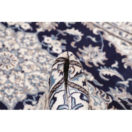 Tappeto Nain Kashmar Persia grigio 162x248