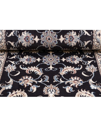 Tappeto Nain Kashmar Persia bianco grigio 77x210
