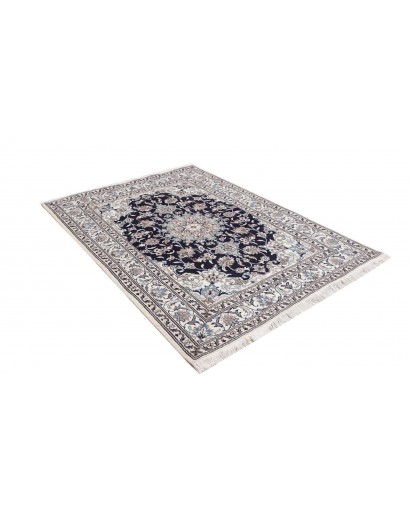 Tappeto Nain Kashmar Persia grigio 148x200