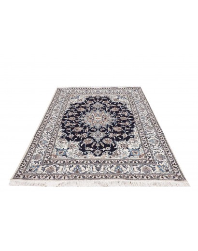 Tappeto Nain Kashmar Persia grigio 148x200